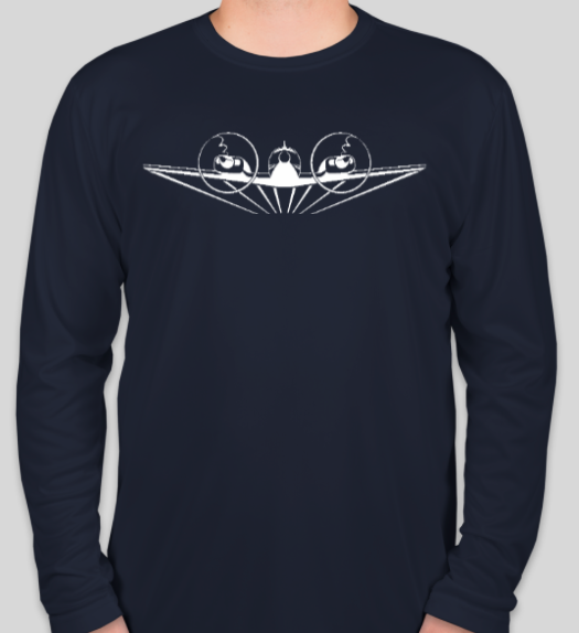 Navy Baron Pilot Long Sleeve Shirt