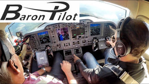 P1D Interviews Baron Pilot and lets him Land the Jet!! PART 2