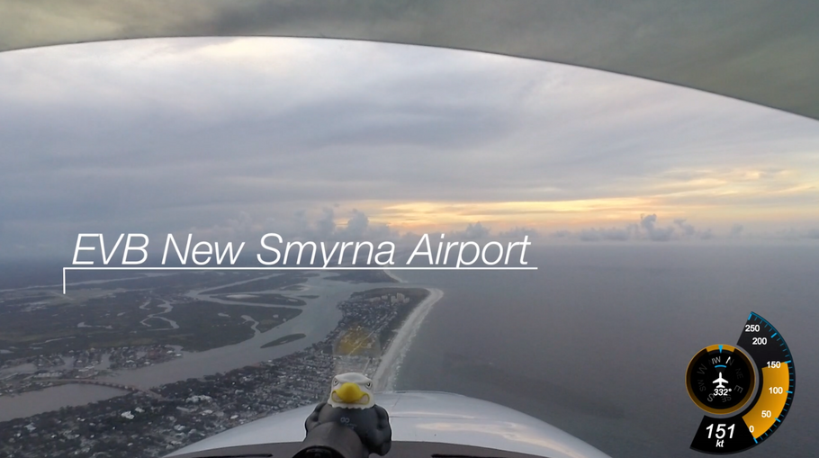 Flying Florida Shoreline With New Avidyne IFD550