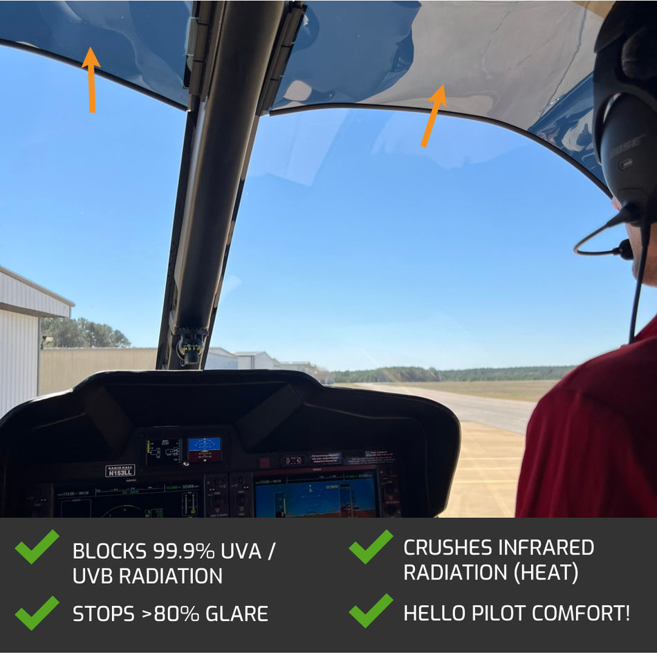 Bell 505 Generation 2 Windshield Solution