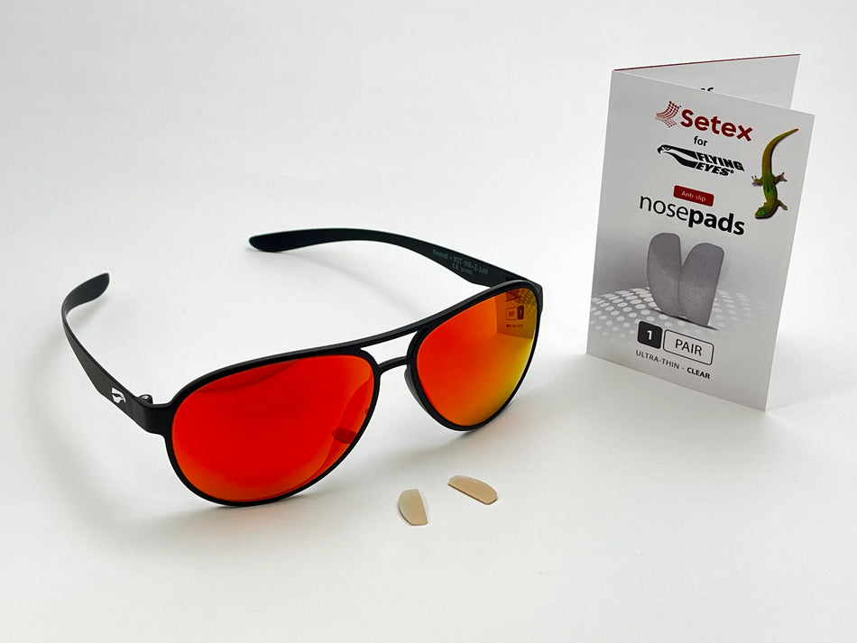 Setex Anti-Slip Nosepads (set of 5) for Flying Eyes Sunglasses