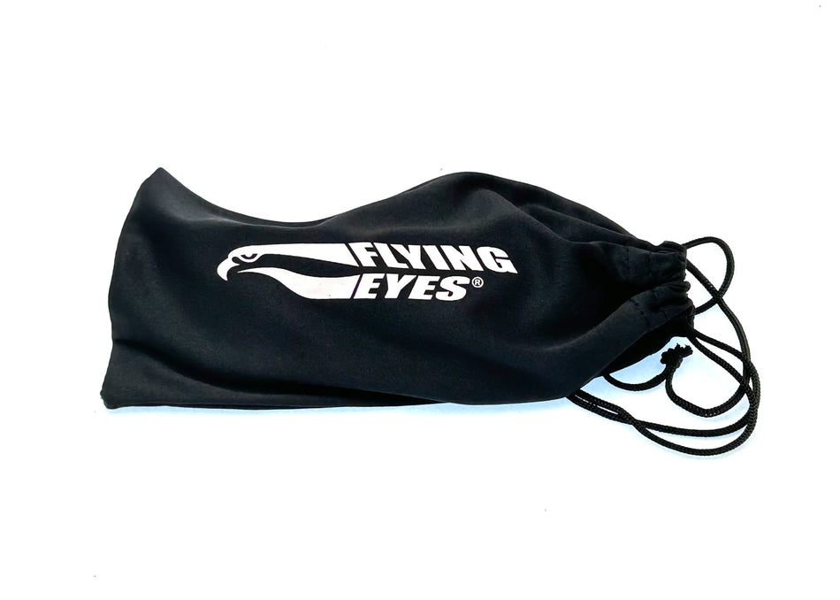 Flying Eyes Microfiber Bag / Cleaning Cloth - Black