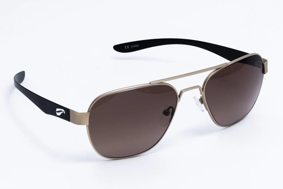 Flying Eyes Peregrine Titanium Narrow with Non-Rx Bifocals