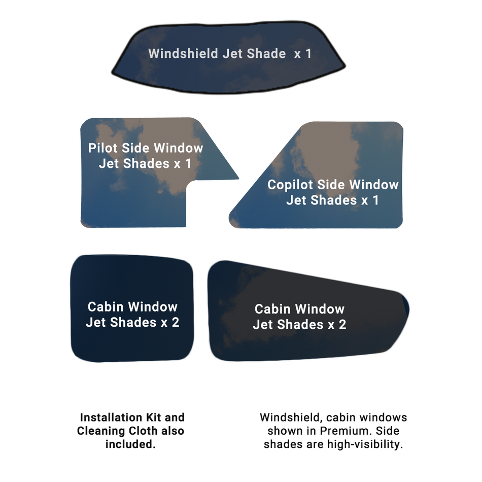 Beechcraft Baron 55 or Bonanza V35 / S35 / F33 Ultra-Thins Kit Solutions