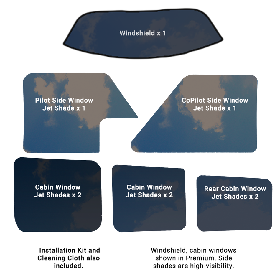 Beechcraft Baron 58 or Bonanza A36 / B36 / G36 Ultra-Thins Kit Solutions