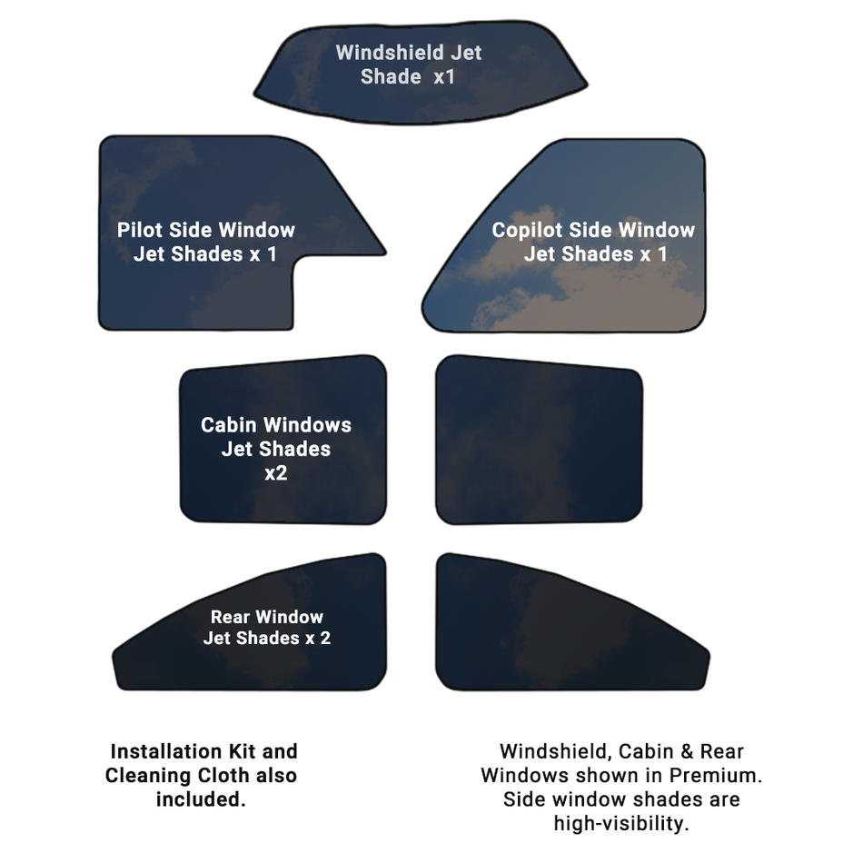 Beechcraft Bonanza N35 / P35 Ultra-Thins Kit Solutions