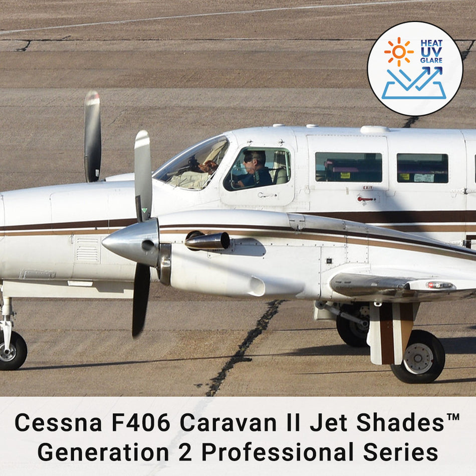 Cessna F406 Caravan II Generation 2 Professional Series Jet Shades