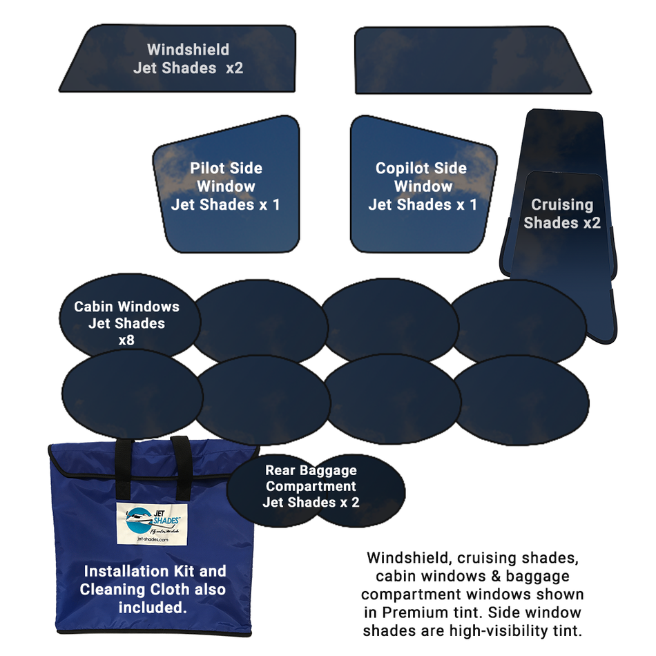 Cessna 425 Generation 2 Professional Series Jet Shades