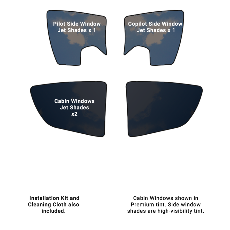 Diamond DA50 Generation 2 Professional Series Jet Shades