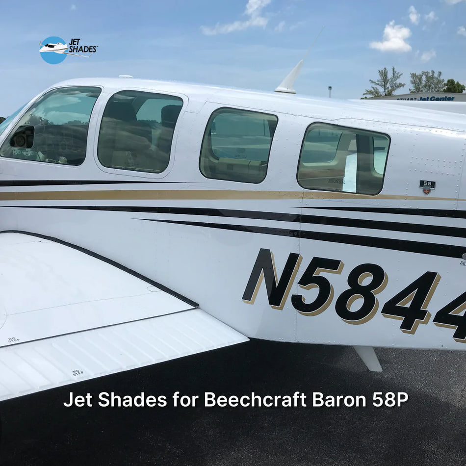 Beechcraft Baron 58P Jet Shades