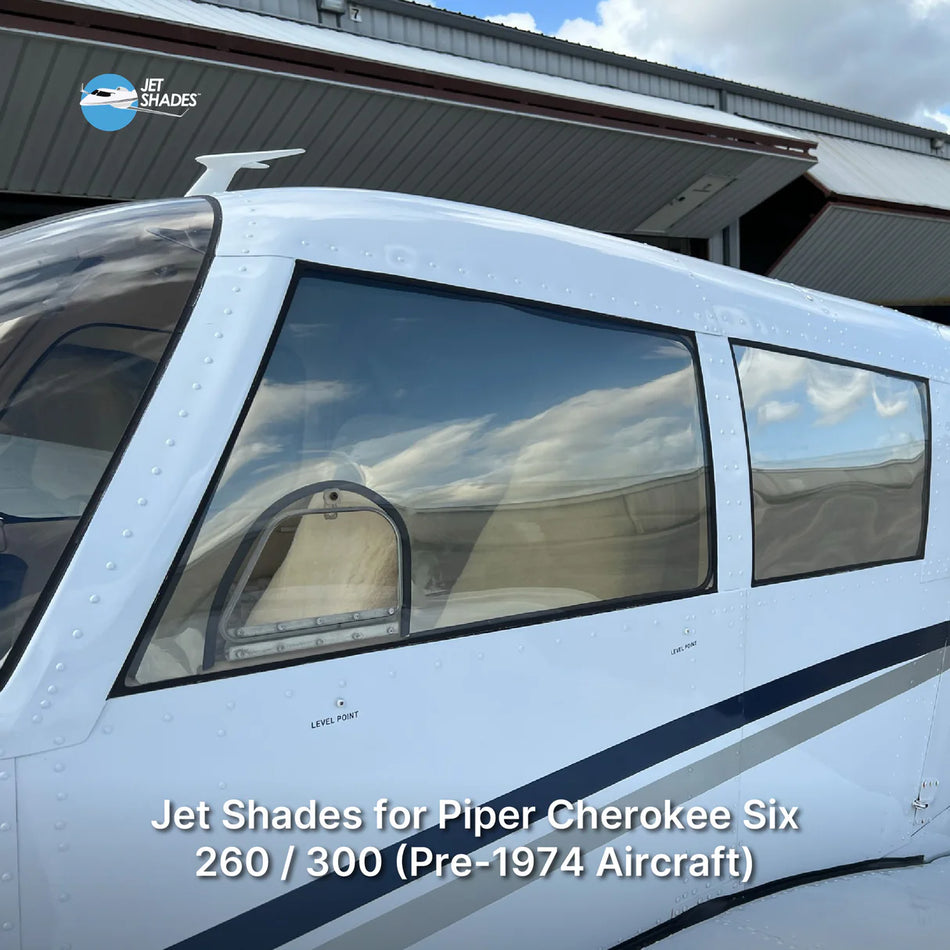 Piper Cherokee Six 260 / 300 (Pre-1974 Aircraft) Jet Shades