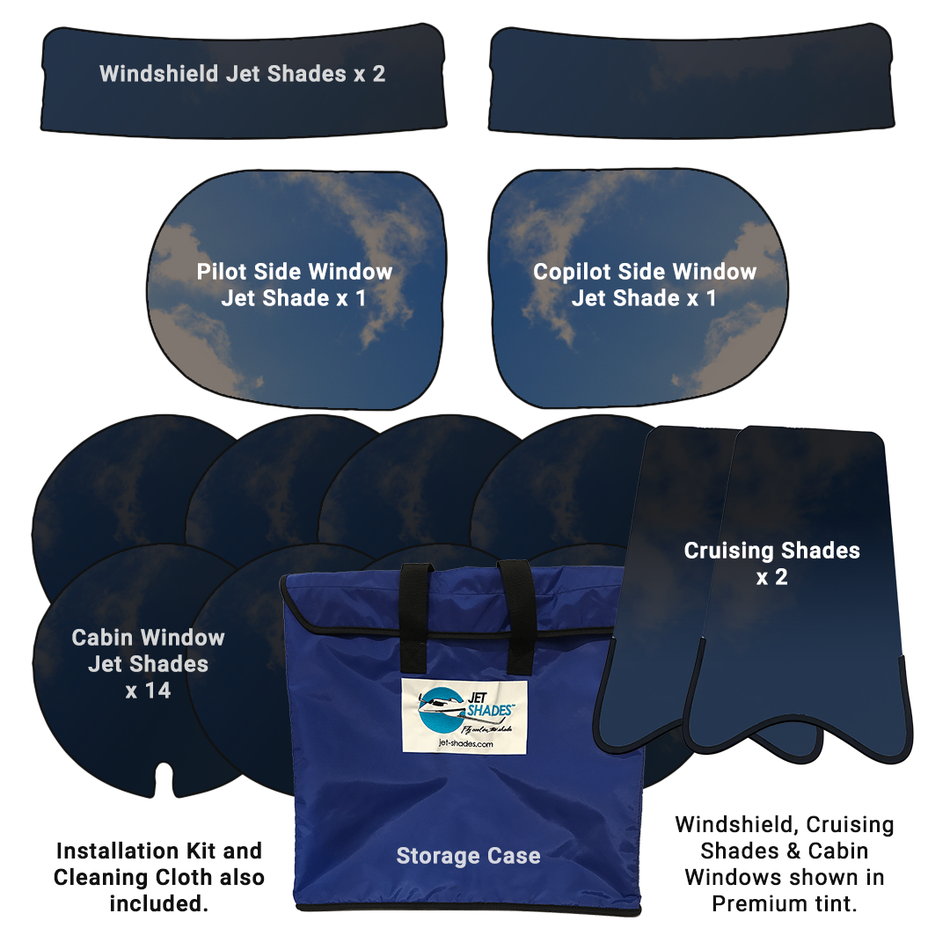 King Air 350 Generation 2 Professional Series Jet Shades