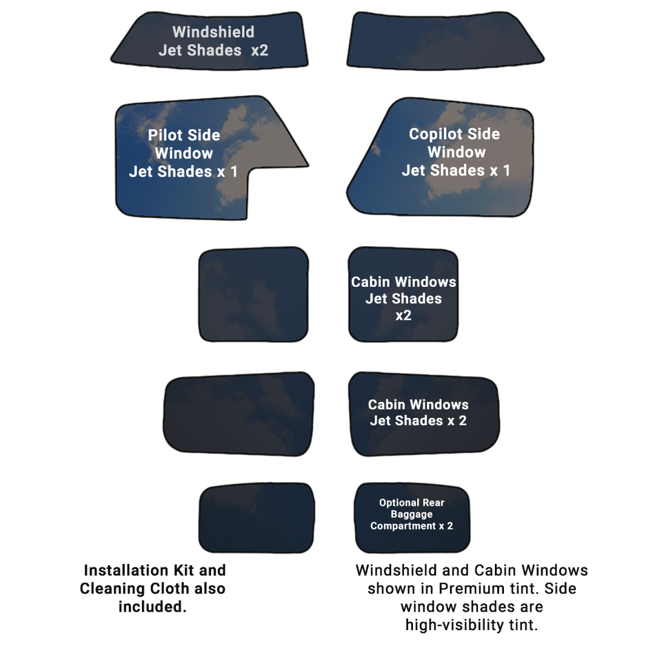 Piper PA-32 Saratoga II / 6X / 6XTC Ultra-Thins Kit Solutions