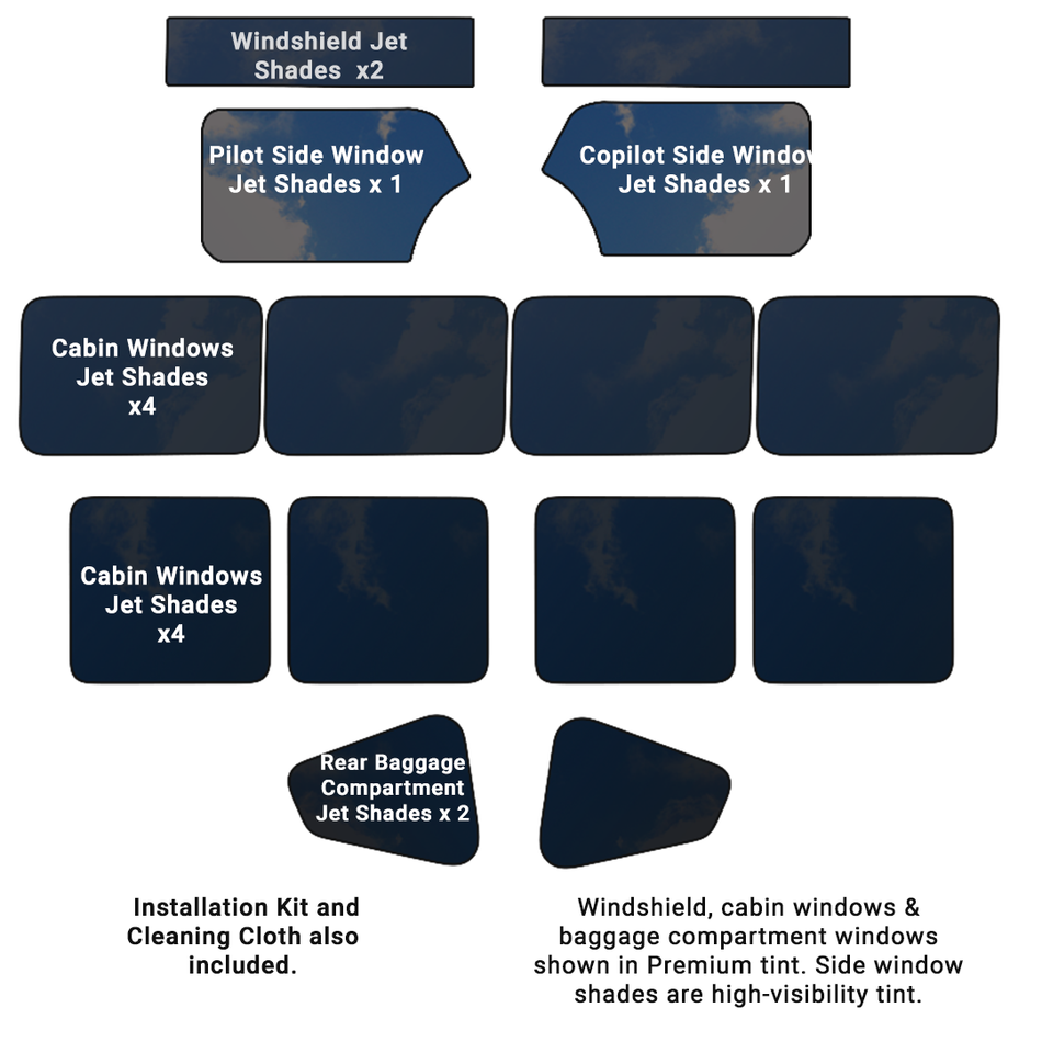 Piper PA-31 Navajo Chieftain Ultra-Thins Kit Solutions
