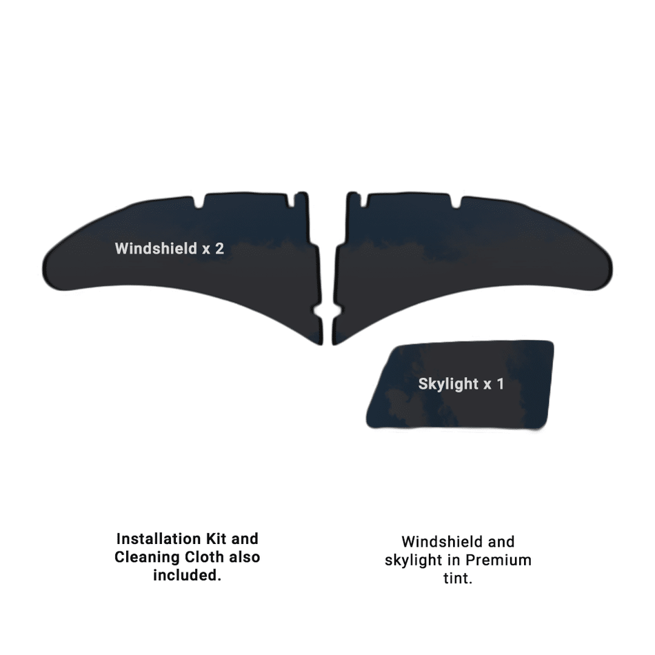 Robinson R44 Raven I Generation 2 Professional Series Windshield + Skylight Solution