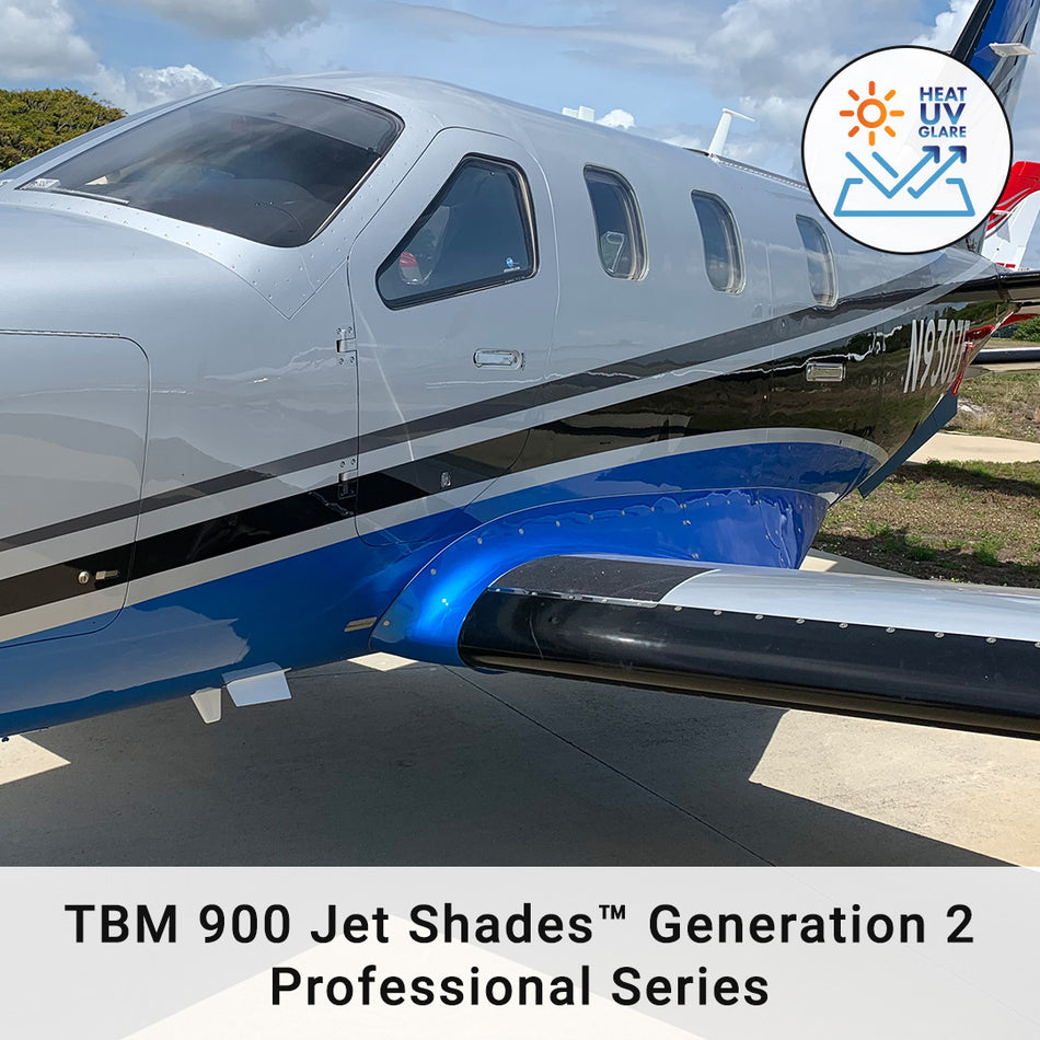 TBM 900 Generation 2 Professional Series Jet Shades