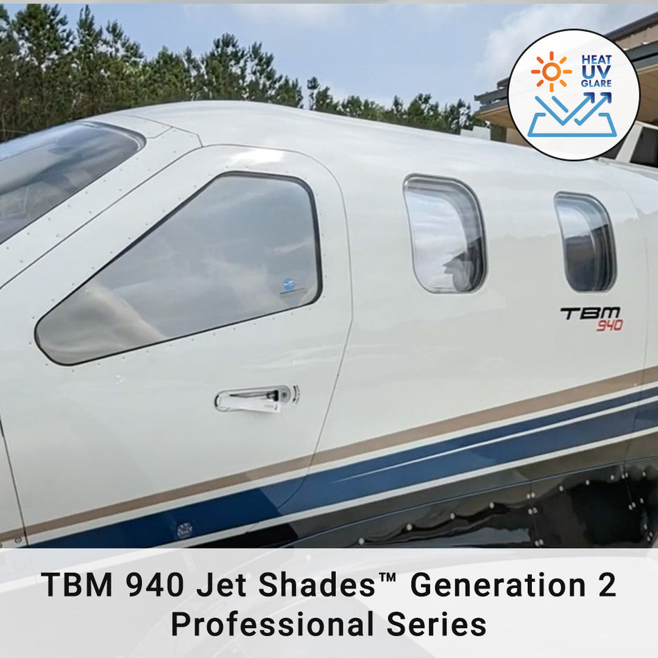 TBM 940 Generation 2 Professional Series Jet Shades