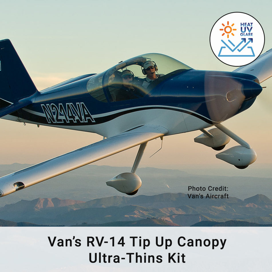 Van's RV-14 Tip Up Canopy Ultra-Thins Kit Solutions