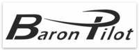 Baron Pilot Rectangle Sticker