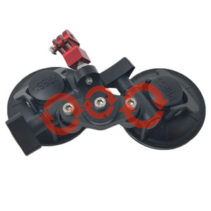 Rock Steady Double Suction Cup Mount w/ Standard Adapter