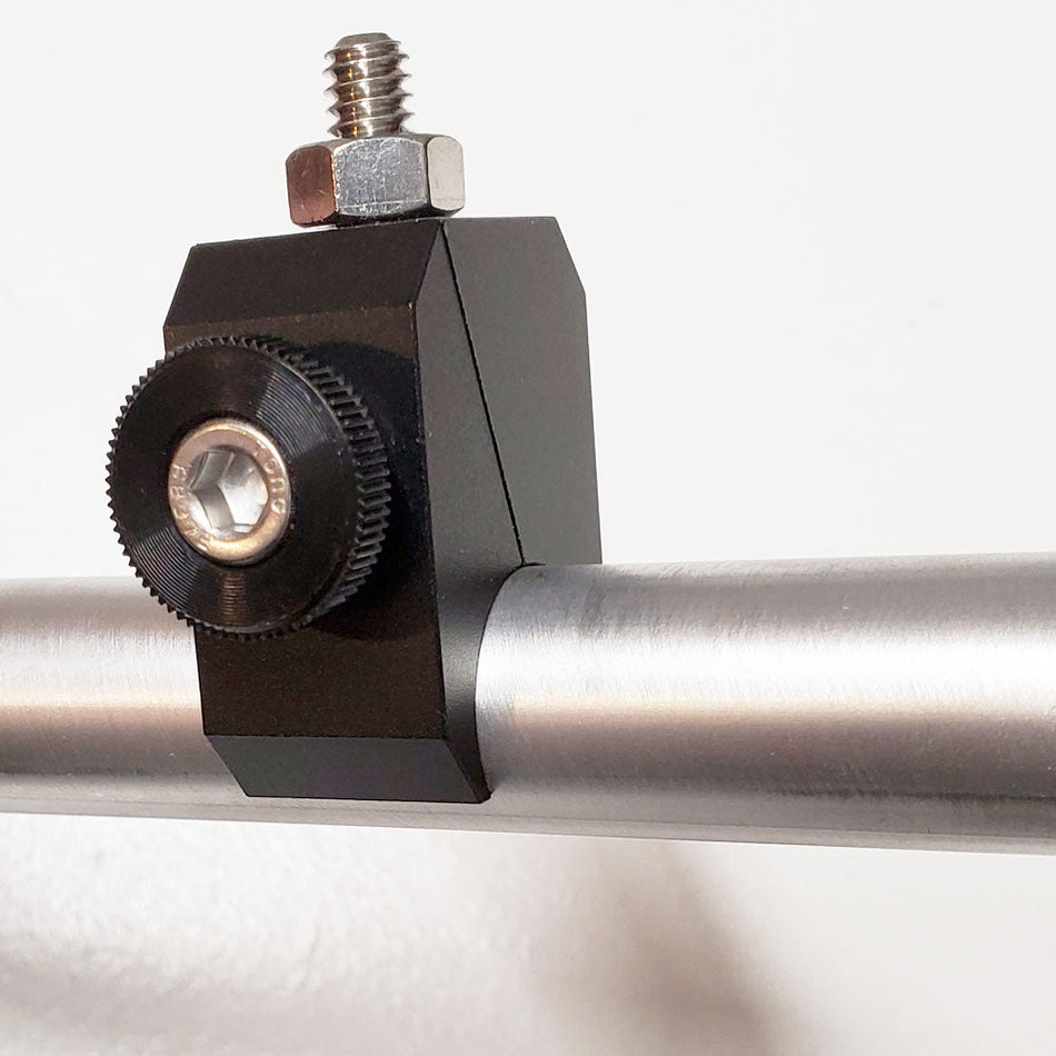 36″ X 3/4" Aluminum Pole w/ 1/4-20 Stud