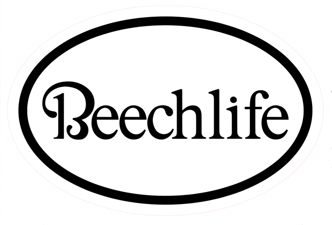Beechlife Oval Sticker