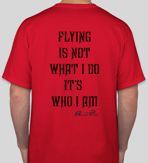 Red Baron Pilot Shirt