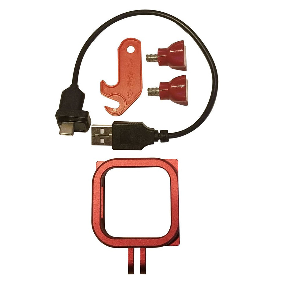 Weatherproof GoPro 9″ Power Cable & Session Case