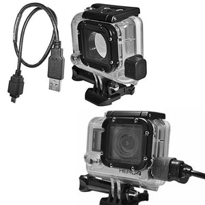 Weatherproof GoPro Power Cable & Case – Hero 3 & 4