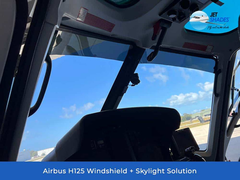 Airbus H125 (AStar AS350) Windshield + Skylight Solution