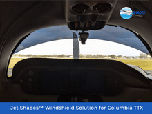 Columbia 400 Windshield Solution