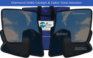 Diamond DA62 Cockpit & Cabin Sun Solutions