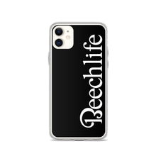 Black Beechlife iPhone Case - White Font