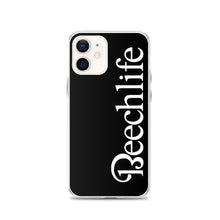 Black Beechlife iPhone Case - White Font