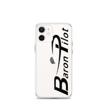 Clear Baron Pilot iPhone Case - Black Font
