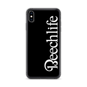 Black Beechlife iPhone Case - White Font