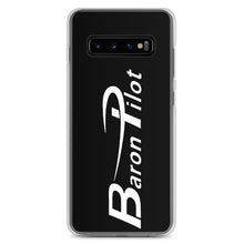 Black Baron Pilot Samsung (All S10 Versions) Phone Case - White Font