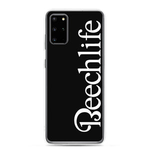 Black Beechlife Samsung (All S20 Versions) Phone Case - White Font