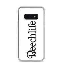 White Beechlife Samsung (All S10 Versions) Phone Case - Black Font