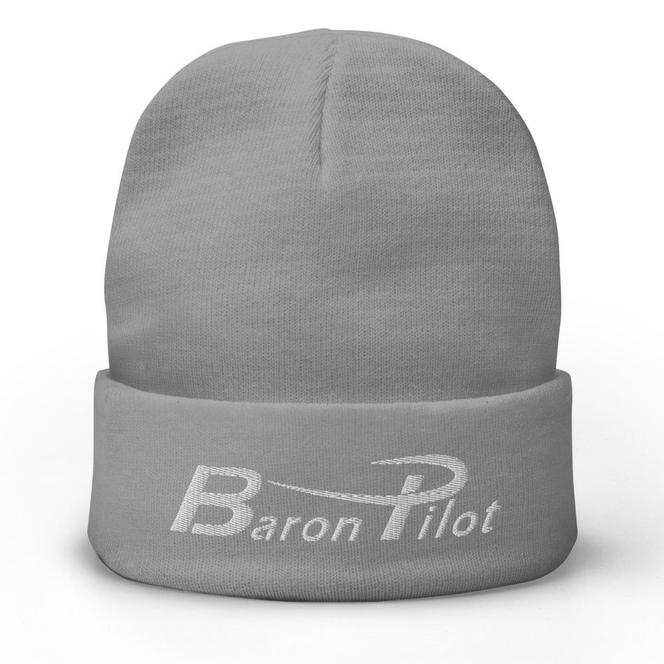 Embroidered Baron Pilot Beanie (More Colors)