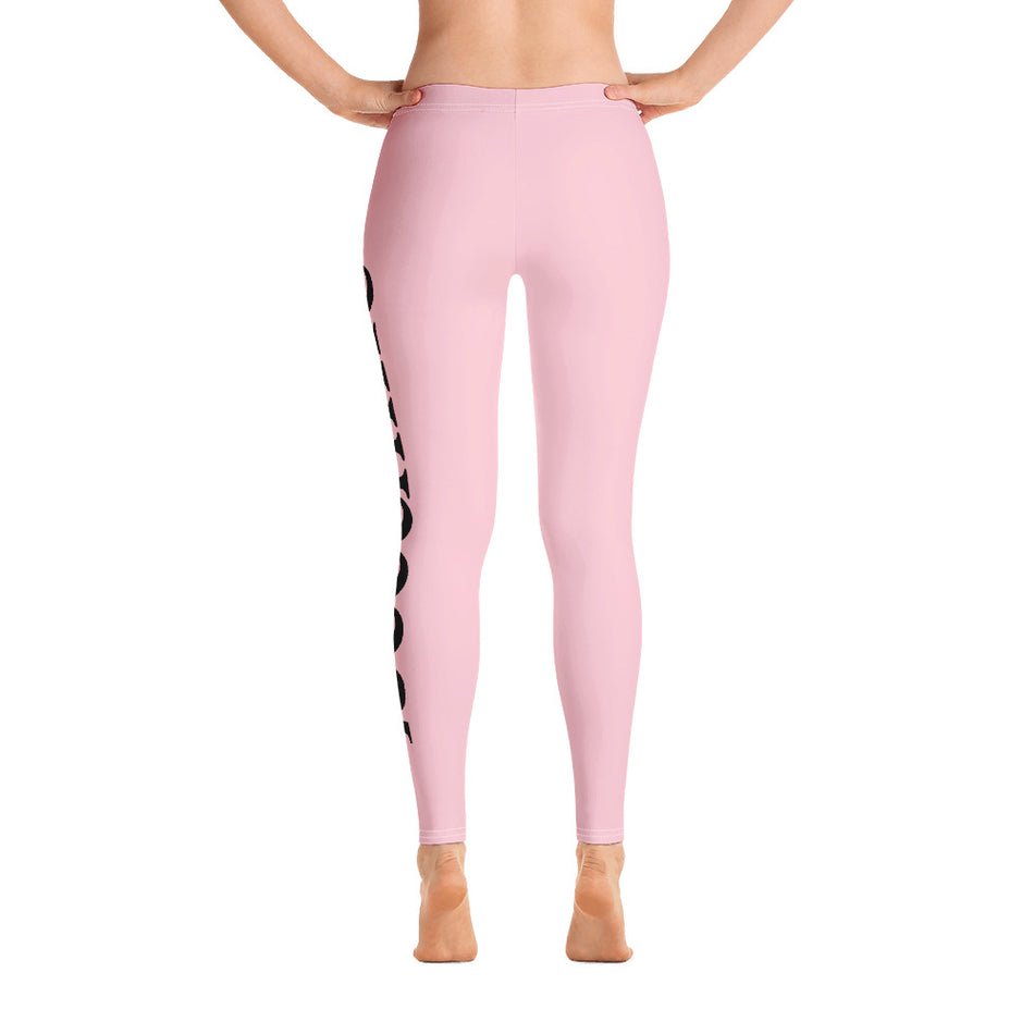 Pink Beechlife Leggings Left leg