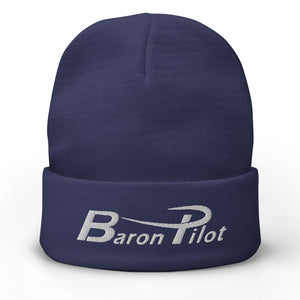 Embroidered Baron Pilot Beanie (More Colors)