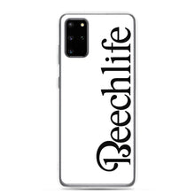 White Beechlife Samsung (All S20 Versions) Phone Case - Black Font