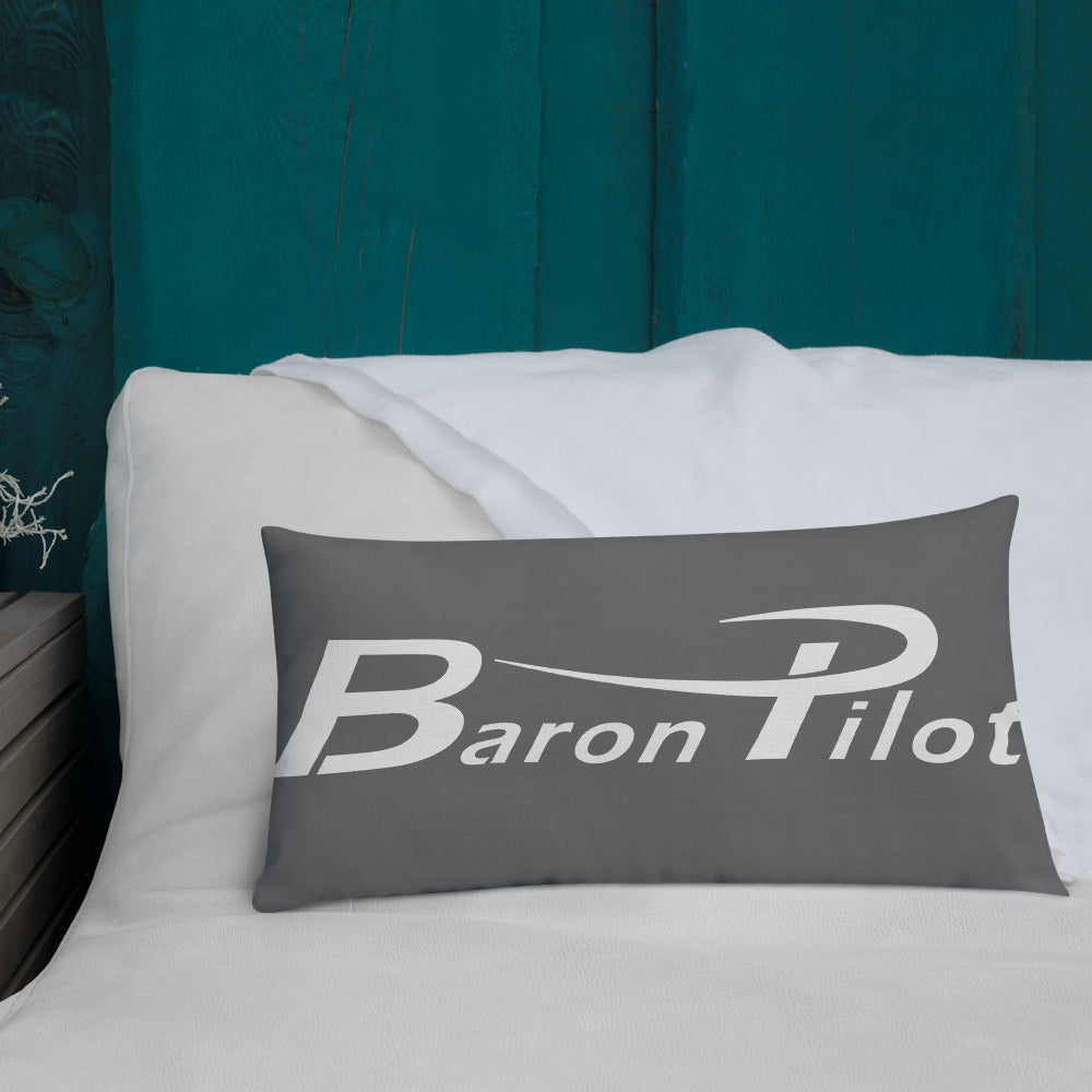 Gray Baron Pilot Premium Pillow