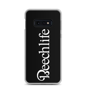 Black Beechlife Samsung (All S10 Versions) Phone Case - White Font