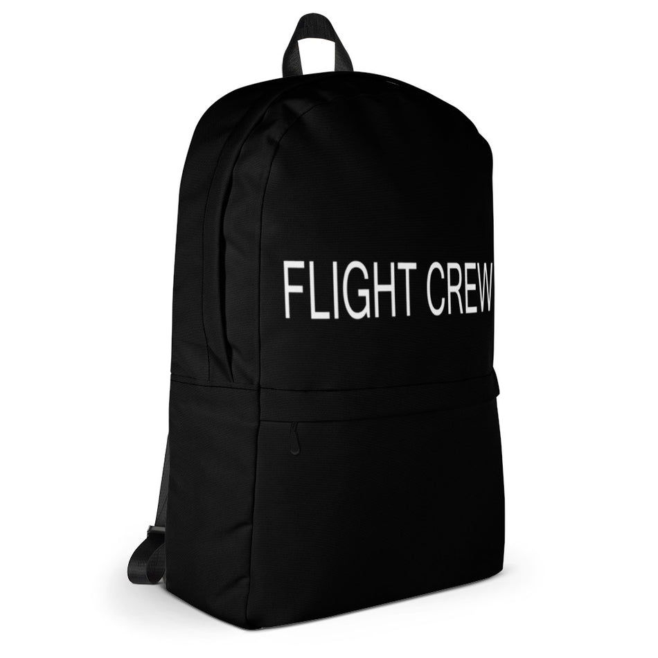 Black Flight Crew Backpack