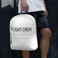 White Flight Crew Backpack