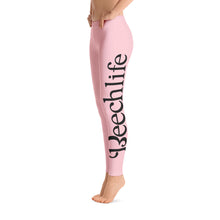 Pink Beechlife Leggings Left leg