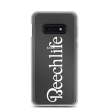 Clear Beechlife Samsung (All S10  Versions) Phone Case - White Font