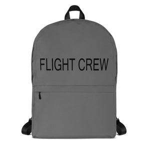Gray Flight Crew Backpack